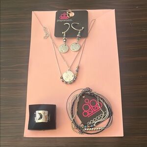 Paparazzi Silver Earrings Modern Fashion Jewelry